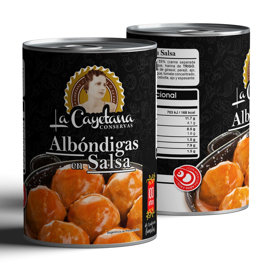 Albóndigas con Guisantes 415g (copia)