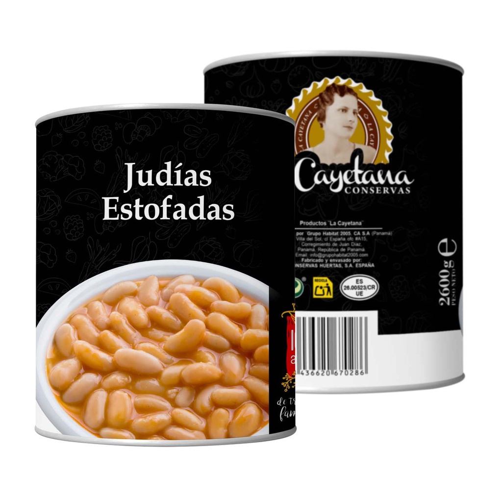 Judias Estofadas 2600g