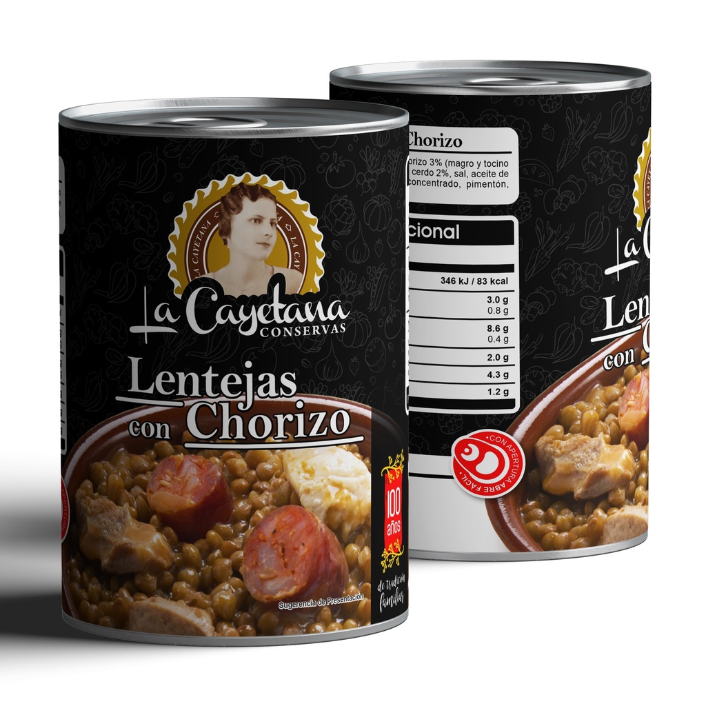 [HC.101.0019] Garbanzos con Chorizo 415g (copia)