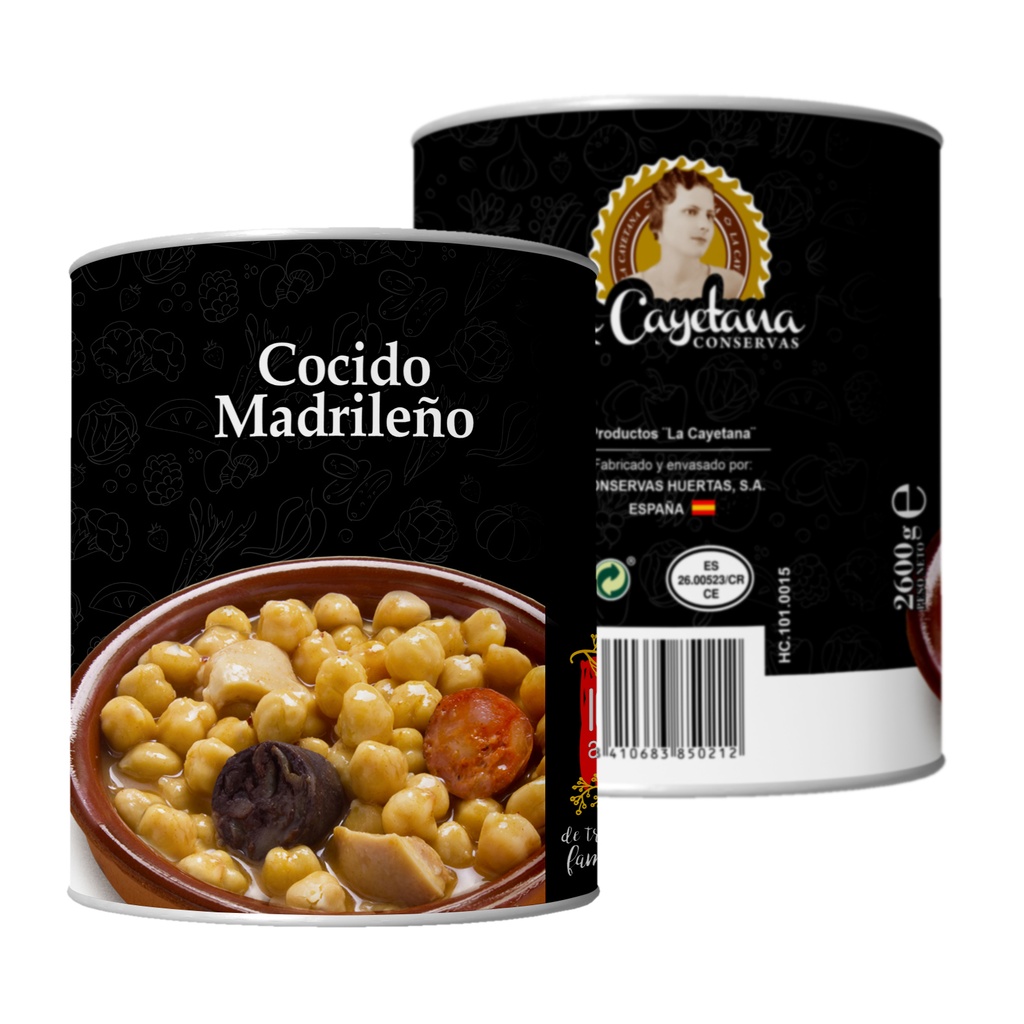 [HC.101.0015] Cocido Madrileño 415g (copia)