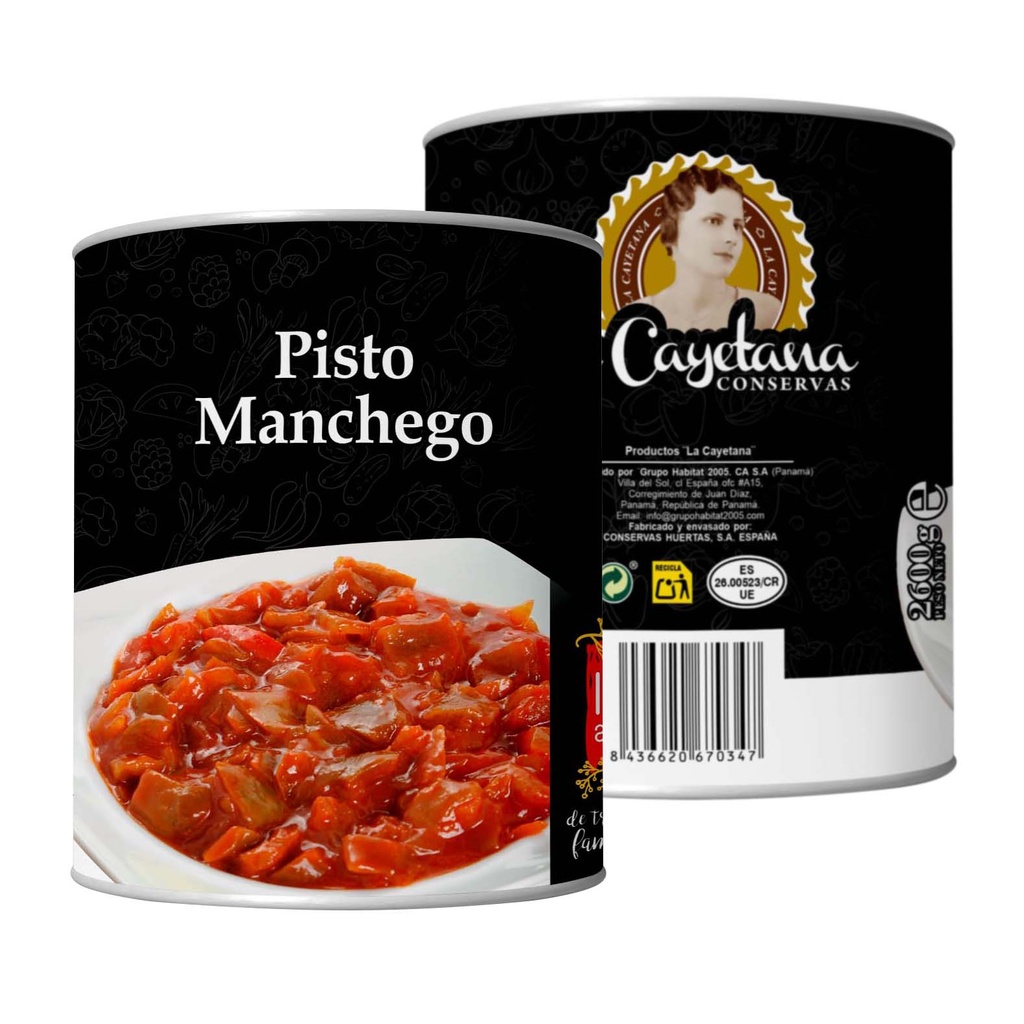 [HC.101.0053] Pisto Manchego 2600g